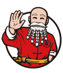 五爷拌面logo